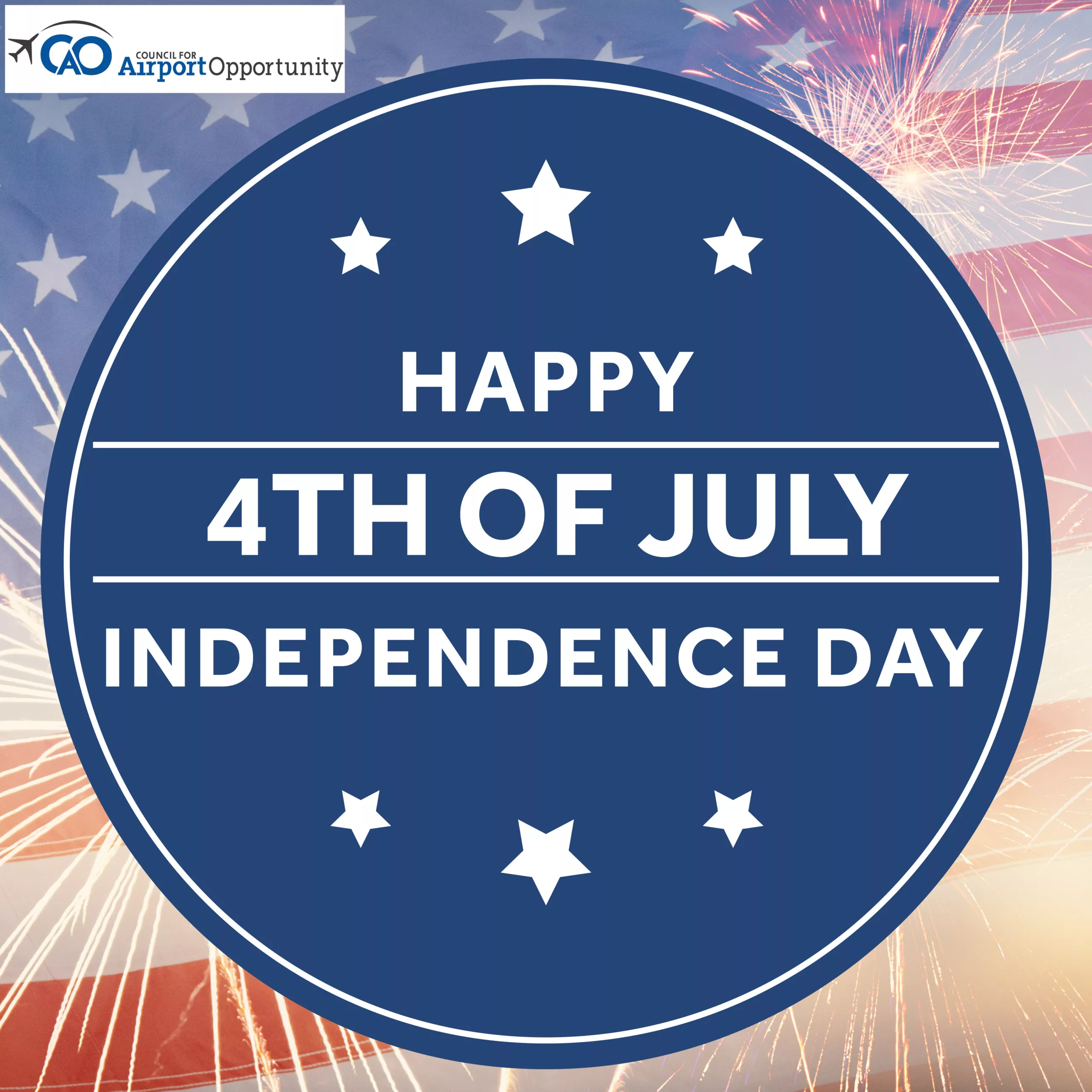 All CAO offices will be closed on ﻿Tuesday, July 4, 2023 in observance