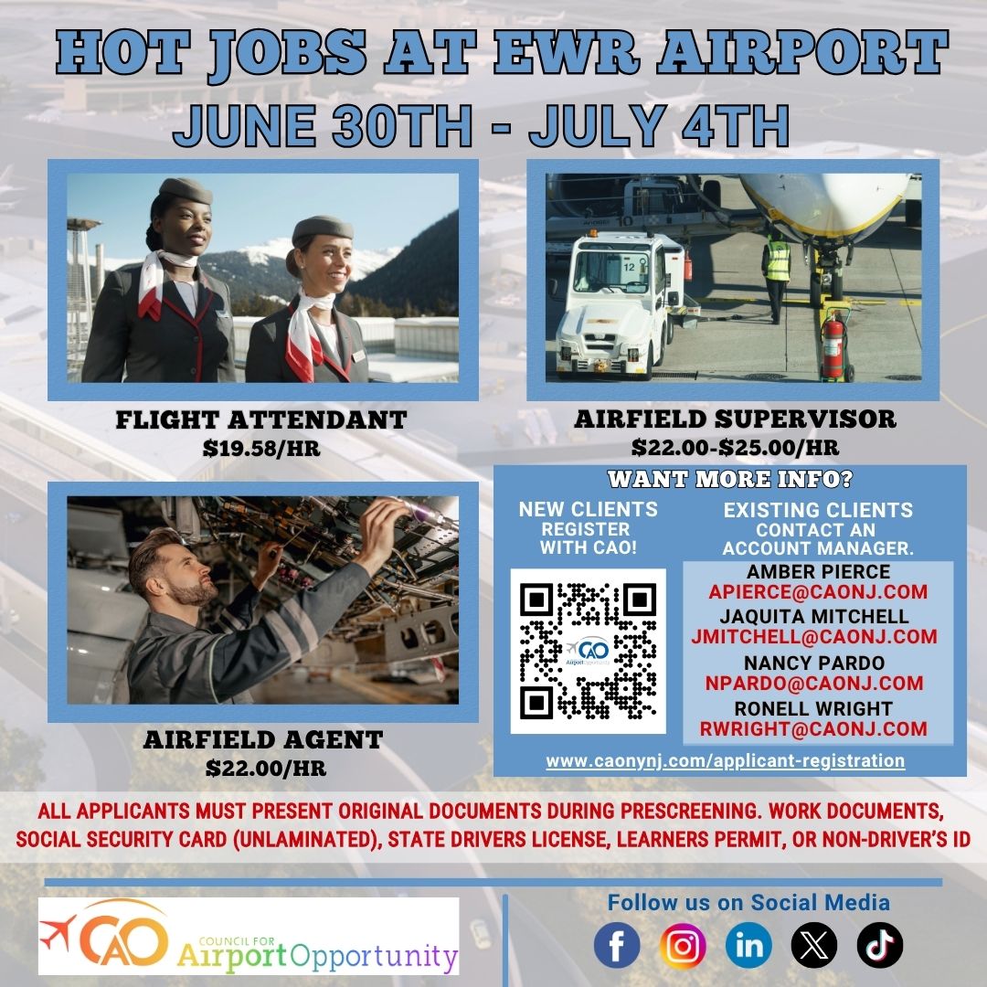 Hot Jobs (June 30th-July 4th)
