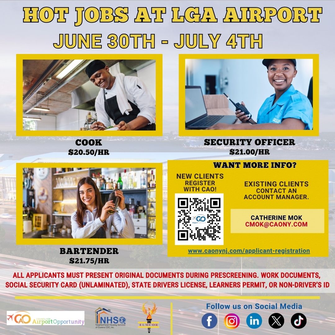 Hot Jobs (June 30th-July 4th)