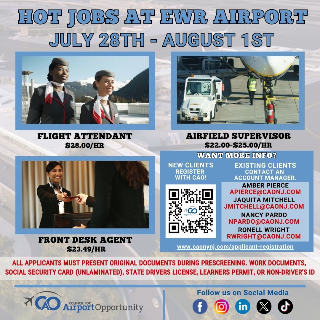 Hot Jobs (July 28th-August 1st)