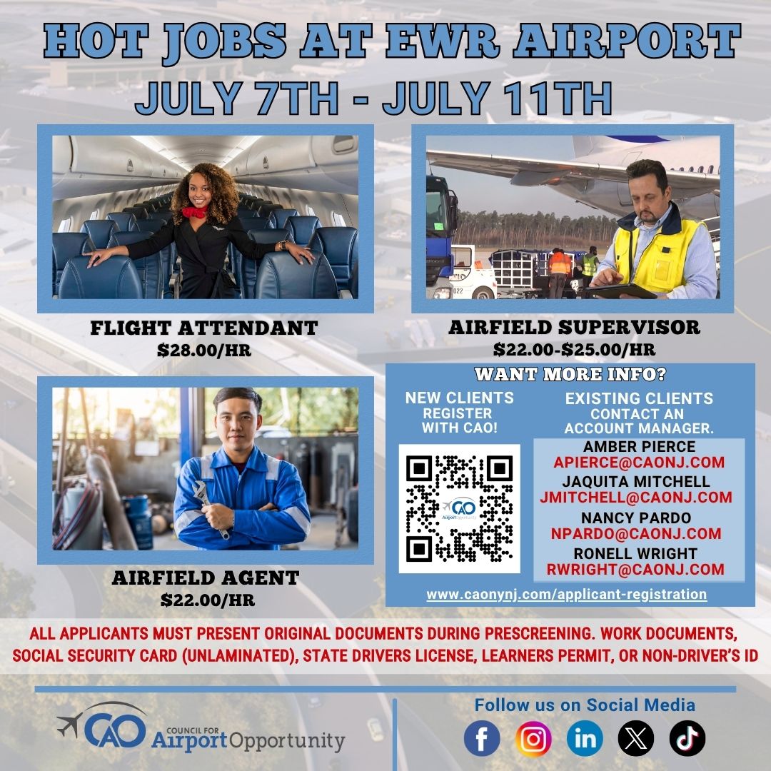 Hot Jobs (July 7th-July 11th)