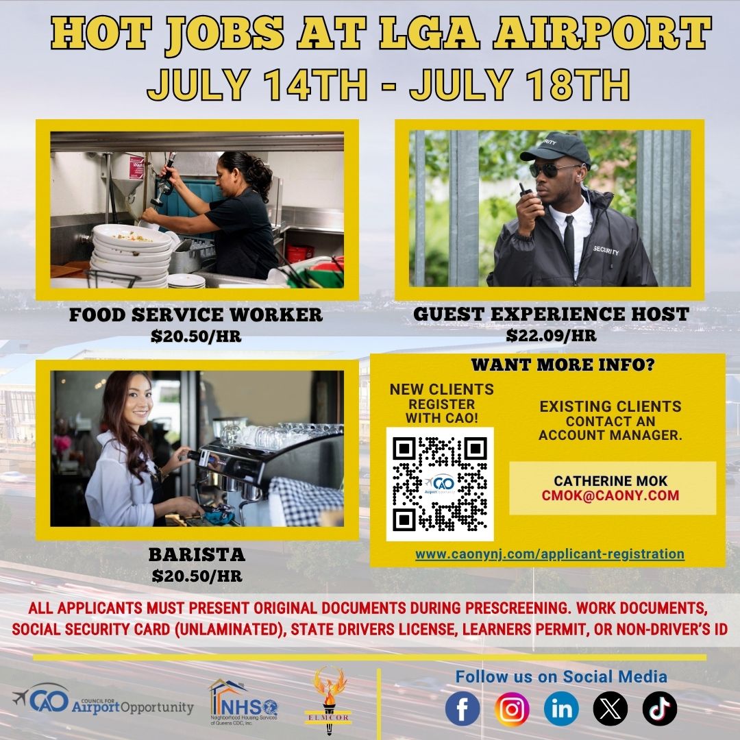 Hot Jobs (July 14th-July 18th)
