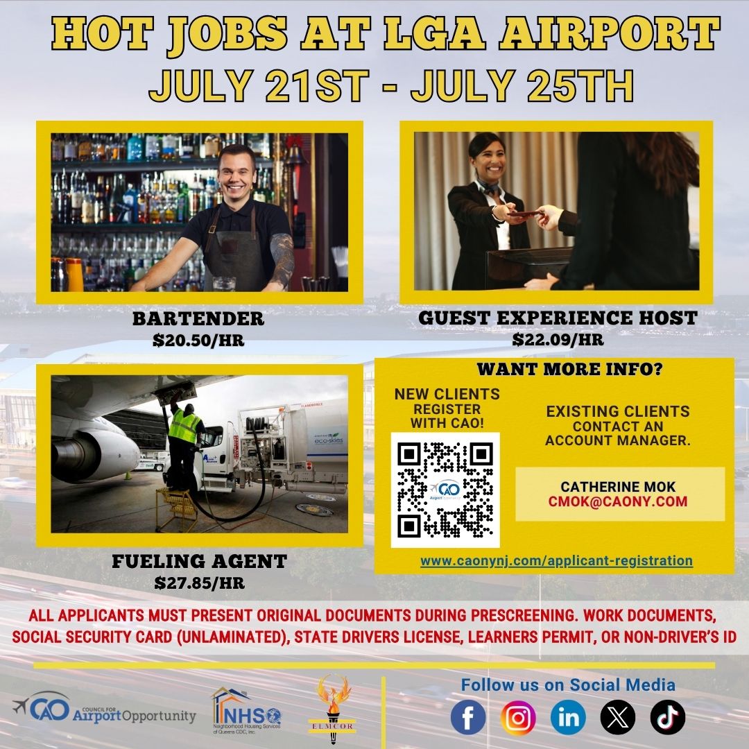 Hot Jobs (July 21st-July 25th)