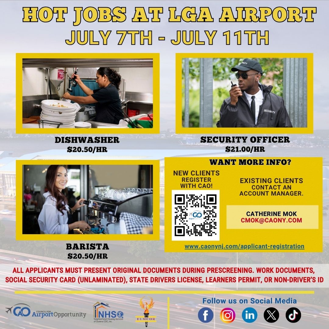 Hot Jobs (July 7th-July 11th)