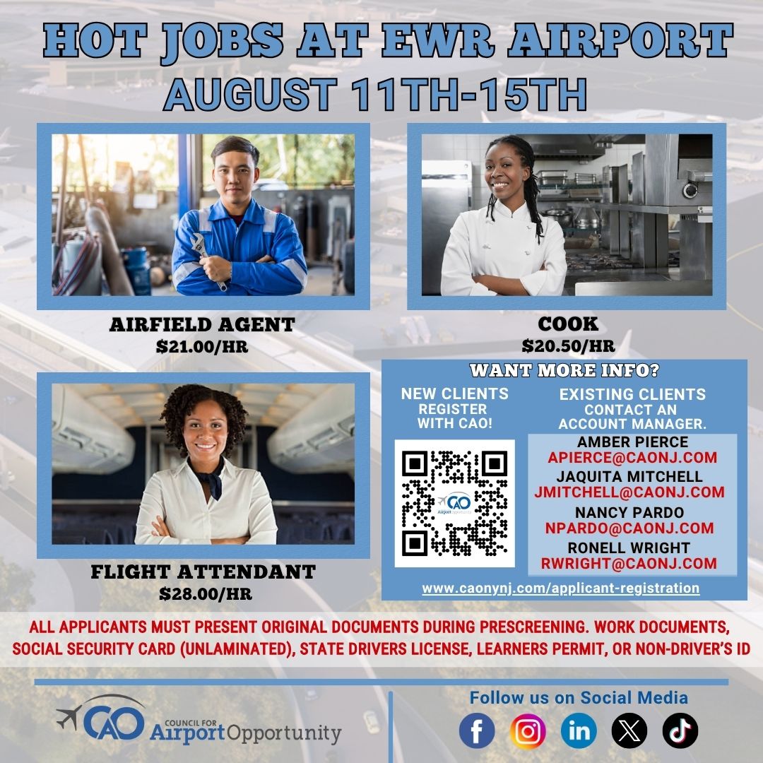 Hot Jobs (August 11th-15th)
